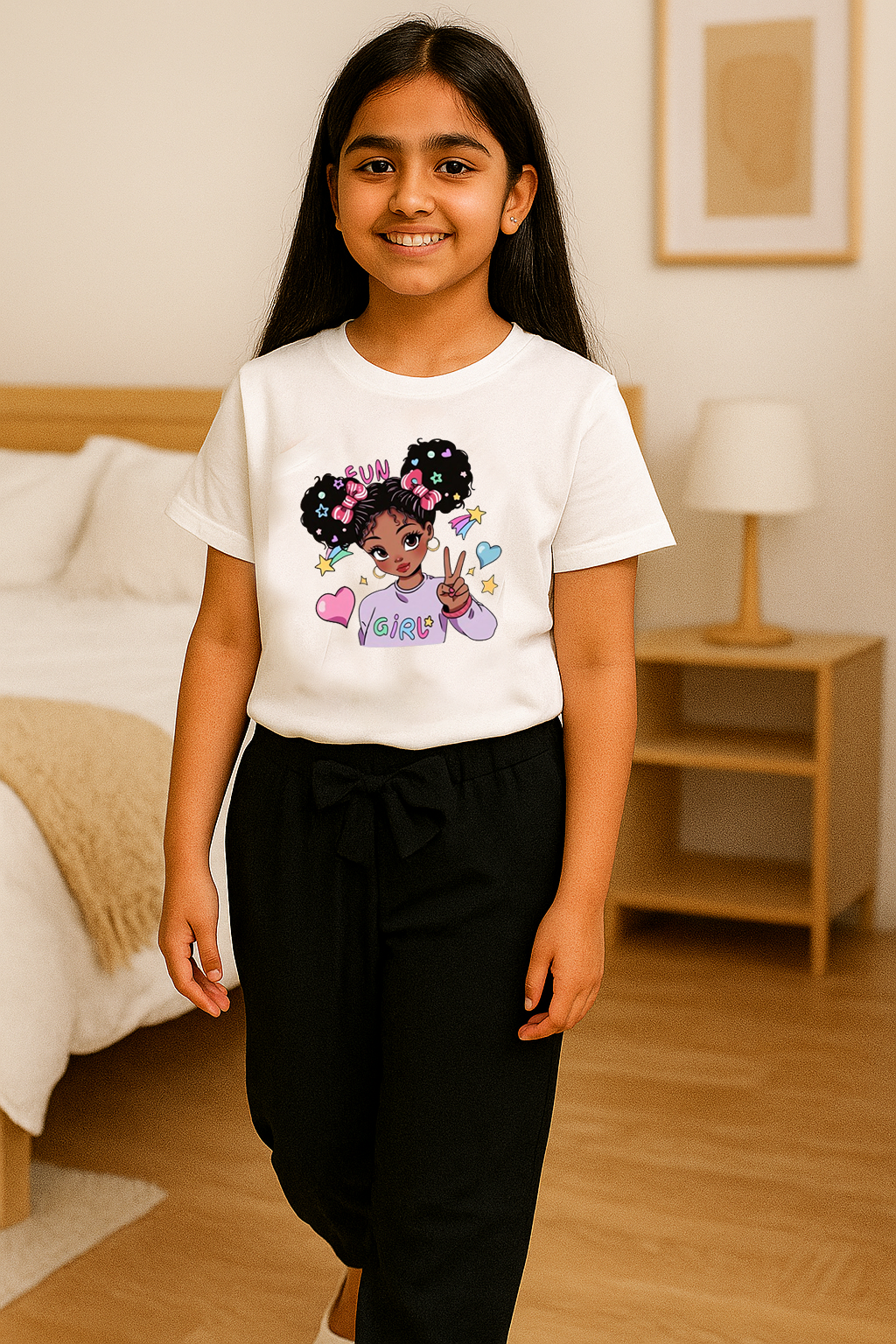 Kids T-Shirt & Trouser Set (Girls)