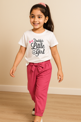 Kids T-Shirt & Trouser Set (Daddy's Little Girl)