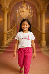 Kids T-Shirt & Trouser Set (Princess)