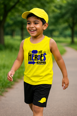Sando & Short Set For Kids (Heros)