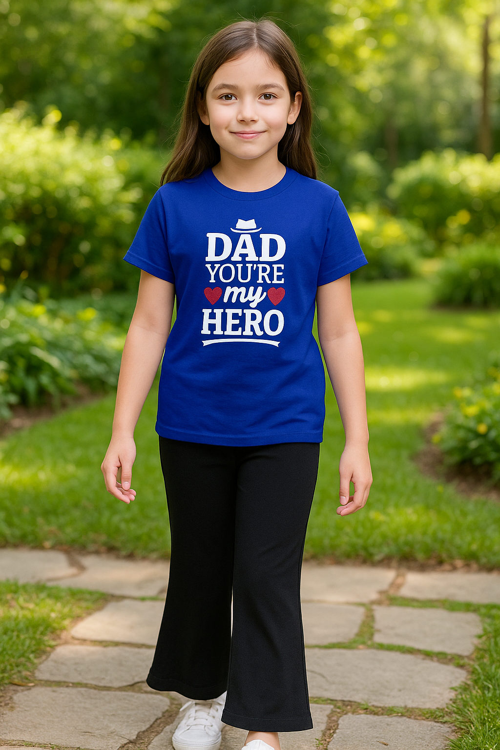 Kids T-Shirt & Plazzo Set (Dad)