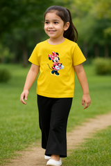 Kids T-Shirt & Plazzo Set (Mickey)