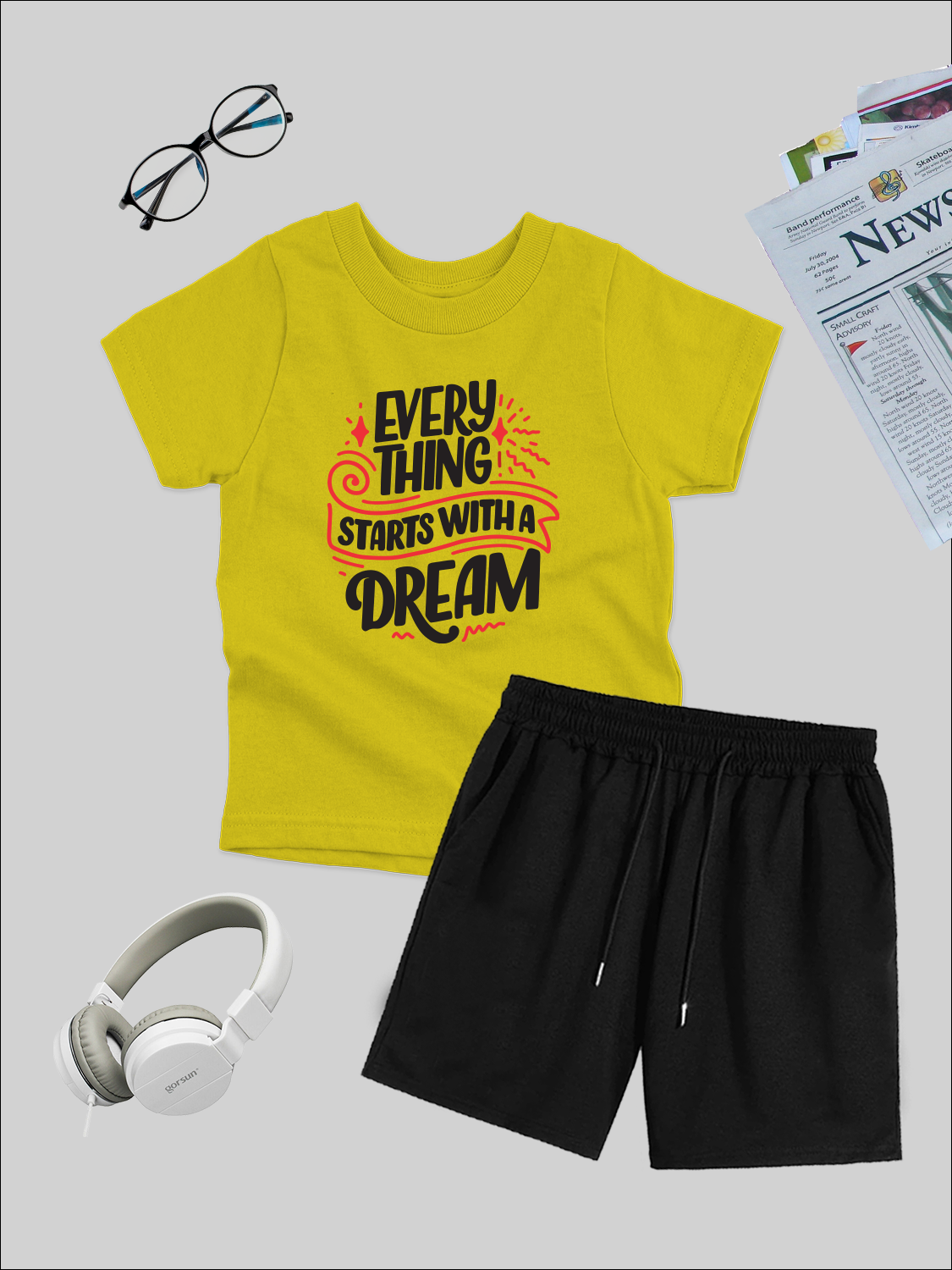 Kids T-Shirt & Short Set (Everything)