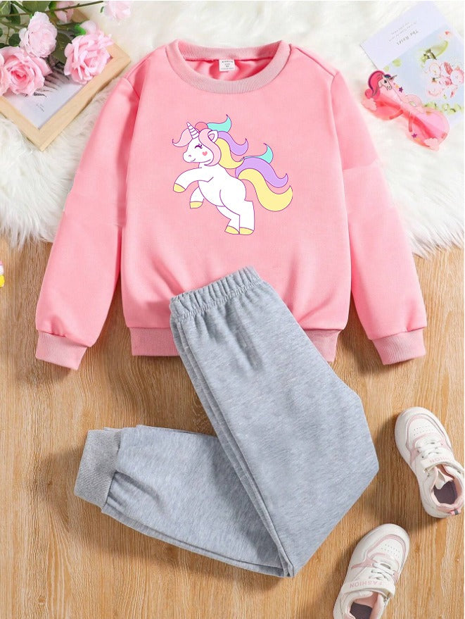 Sweatshirt & Trousers (Unicorn)