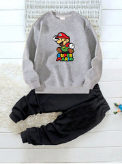 Sweatshirt & Trousers (Super mario)