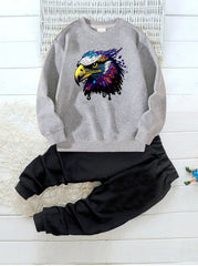 Sweatshirt & Trousers(Eagle)