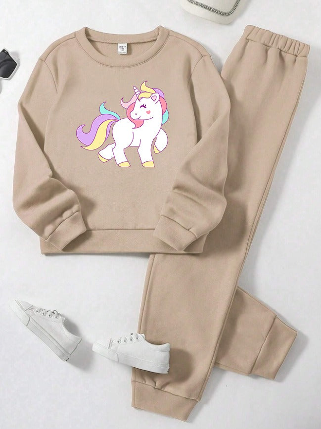 Fleece Track Suit (Skin-Unicorn)