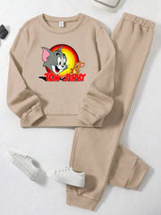 Fleece Track Suit (Skin-Tom& Jerry)