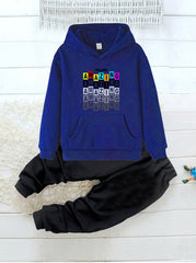 Hoodie & Trouser (Blue-Amazing)