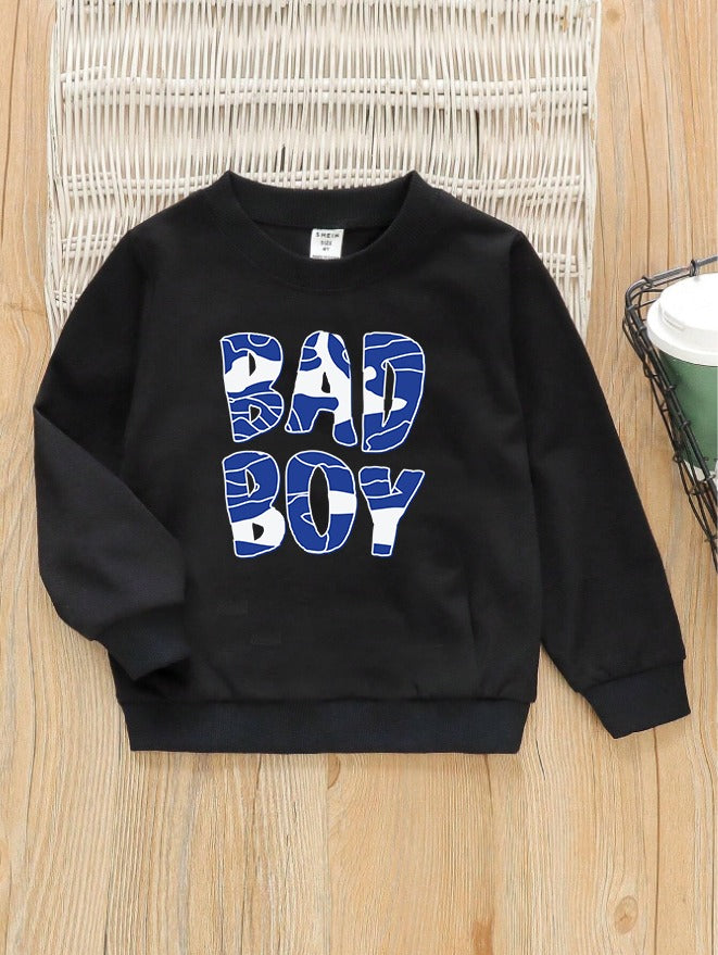 Sweatshirt For Kids (Black-Bad Boy)