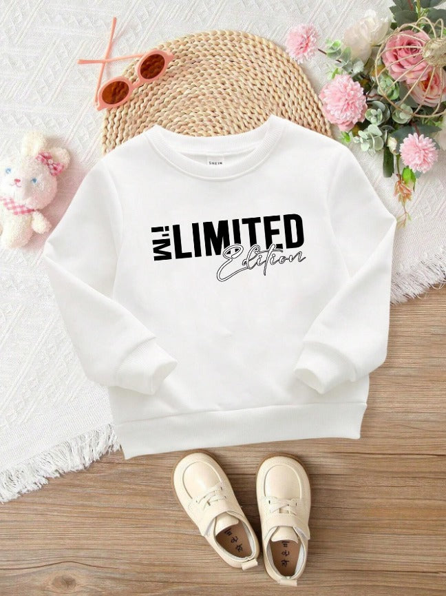 Sweatshirt For Kids (White-Limited)