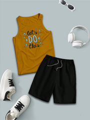 Sando & Short Set For Kids (Lets-Do-This)