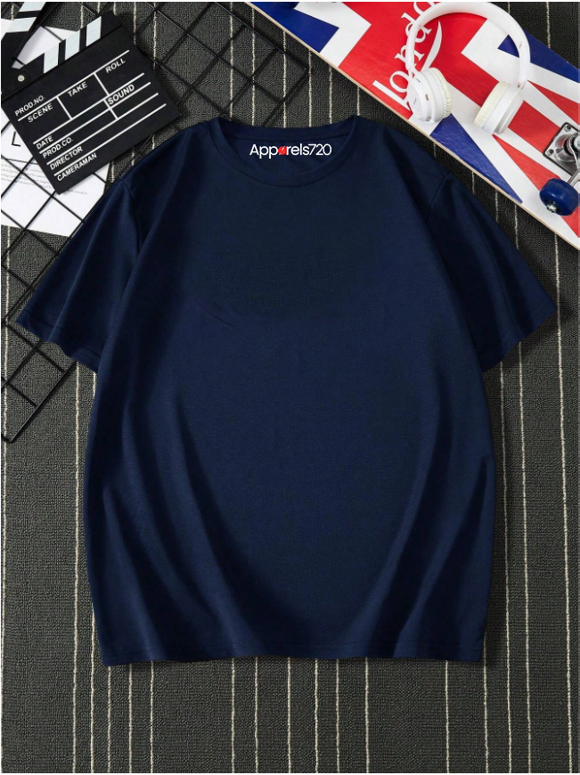 Basic T-Shirt (Navy Blue)