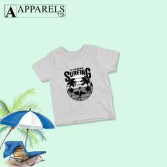 Half Sleeves T-Shirt For Kids (Summer-Surfing)